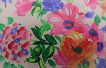 Load image into Gallery viewer, Large Paper Mache Trinket Box Chapeau – Handmade Hand Painted Pink Floral Luxury Trinket Gift Box + Gold Foiled Wrapped Milk Chocolate Balls