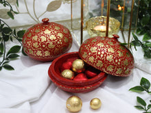 Load image into Gallery viewer, Artezen Small Chapeau – Red Luxury Trinket Gift Box - ärtɘzɘn