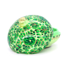 Load image into Gallery viewer, Mini Floral Chapeau Paper Mache Luxury Trinket Gift Decorative Wedding Favour Box - ärtɘzɘn