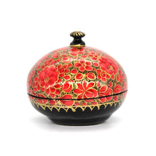 Load image into Gallery viewer, Mini Floral Chapeau Paper Mache Luxury Trinket Gift Decorative Wedding Favour Box - ärtɘzɘn