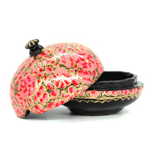 Load image into Gallery viewer, Mini Floral Chapeau Paper Mache Luxury Trinket Gift Decorative Wedding Favour Box - ärtɘzɘn