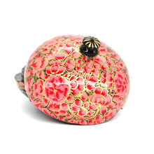 Load image into Gallery viewer, Mini Floral Chapeau Paper Mache Luxury Trinket Gift Decorative Wedding Favour Box - ärtɘzɘn