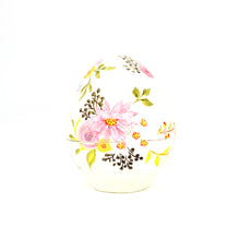 Load image into Gallery viewer, Paper Mache Easter Egg Gift Box Trinket Packaging Jewellery Presentation Decorative + Gold Foiled Wrapped Milk Chocolate Balls