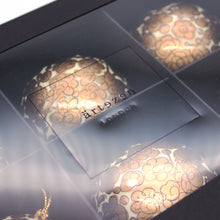 Load image into Gallery viewer, Baubles Set of 6 Large Red Luxury Handmade Hand Painted Decorative Ornamental Christmas Balls