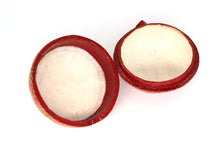 Load image into Gallery viewer, Small Red Chapeau Paper Mache Luxury Trinket Gift Decorative Box
