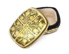 Load image into Gallery viewer, Paulo Black & Gold Gifting Trinket Jewellery Presentation Decorative Box