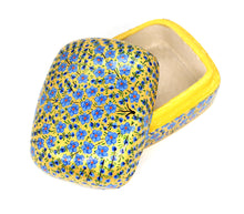 Load image into Gallery viewer, Paulo Blue & Gold Gifting Trinket Jewellery Presentation Decorative Box