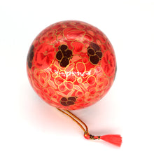 Load image into Gallery viewer, Assorted Colours Paper Mache Christmas Bauble – 3" Luxury Handmade & Hand Painted Decorative Ornamental Hanging Christmas Ball