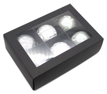 Load image into Gallery viewer, Artezen Baubles – Set of 6 Large Silver Luxury Handmade | Hand Painted | Decorative | Ornamental | Christmas | Balls - ärtɘzɘn