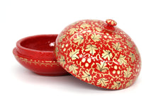 Load image into Gallery viewer, Artezen Small Chapeau – Red Luxury Trinket Gift Box - ärtɘzɘn
