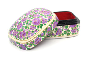 Paulo Purple Gifting Box | Trinket | Packaging | Jewellery | Presentation | Decorative | Multi Utility | Unique Home Accent - ärtɘzɘn