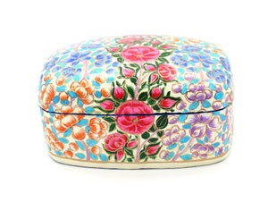 Paulo Floral Gifting Box | Trinket | Packaging | Jewellery | Presentation | Decorative | Multi Utility | Unique Home Accent - ärtɘzɘn