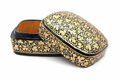 Paulo Gold Gifting Box | Trinket | Packaging | Jewellery | Presentation | Decorative | Multi Utility | Unique Home Accent - ärtɘzɘn