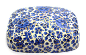 Paulo Blue & White Gifting Box | Trinket | Packaging | Jewellery | Presentation | Decorative | Multi Utility | Unique Home Accent - ärtɘzɘn