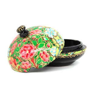 Mini Floral Chapeau Paper Mache Luxury Trinket Gift Decorative Wedding Favour Box - ärtɘzɘn