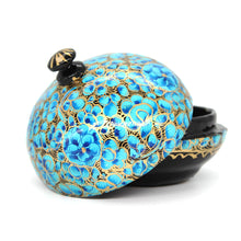 Load image into Gallery viewer, Mini Floral Chapeau Paper Mache Luxury Trinket Gift Decorative Wedding Favour Box - ärtɘzɘn
