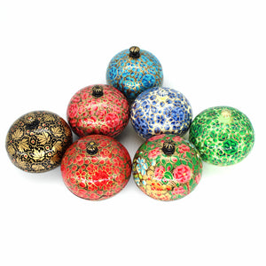 Mini Floral Chapeau Paper Mache Luxury Trinket Gift Decorative Wedding Favour Box - ärtɘzɘn