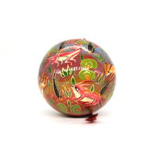 Load image into Gallery viewer, Assorted Colours Paper Mache Christmas Bauble – 3&quot; Luxury Handmade &amp; Hand Painted Decorative Ornamental Hanging Christmas Ball
