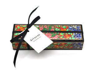 Artezen Tenues – Floral Multicoloured Luxury Trinket Gift Box - ärtɘzɘn