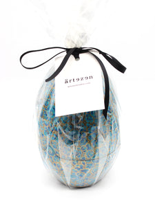 Artezen Ovalis – Gold, Black & Ivory Luxury Easter Egg Trinket Gift Box - ärtɘzɘn