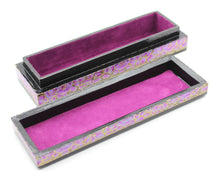 Load image into Gallery viewer, Artezen Tenues – Purple Luxury Trinket Gift Box - ärtɘzɘn
