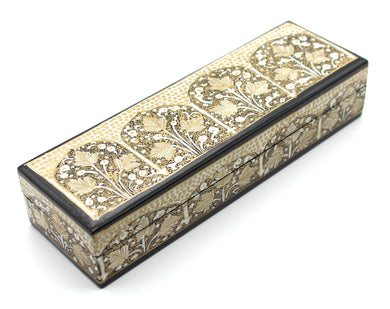 Artezen Tenues – Gold, Black & White Luxury Trinket Gift Box - ärtɘzɘn