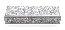 Load image into Gallery viewer, Artezen Tenues – Silver Swirl Luxury Trinket Gift Box - ärtɘzɘn
