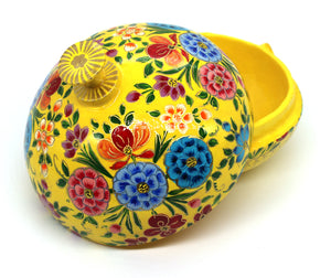 Artezen Large Chapeau – Yellow Luxury Trinket Gift Box - ärtɘzɘn