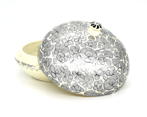 Artezen Small Chapeau – Silver Luxury Trinket Gift Box - ärtɘzɘn