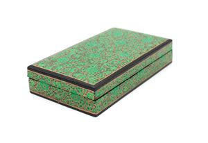 Artezen Planus Floral – Green Floral Trinket Gift Box - ärtɘzɘn