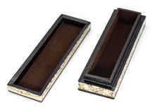 Load image into Gallery viewer, Artezen Tenues – Gold, Black &amp; White Luxury Trinket Gift Box - ärtɘzɘn
