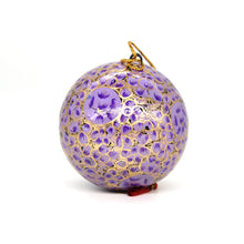 Load image into Gallery viewer, Assorted Colours Paper Mache Christmas Bauble – 3&quot; Luxury Handmade &amp; Hand Painted Decorative Ornamental Hanging Christmas Ball
